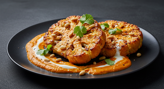Tikka Masala Roasted Cauliflower Steaks: A Plant-Based Showstopper