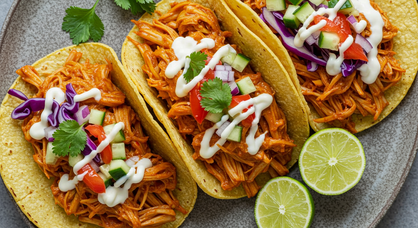 Tikka Masala Jackfruit Tacos: Vegan Fusion Magic